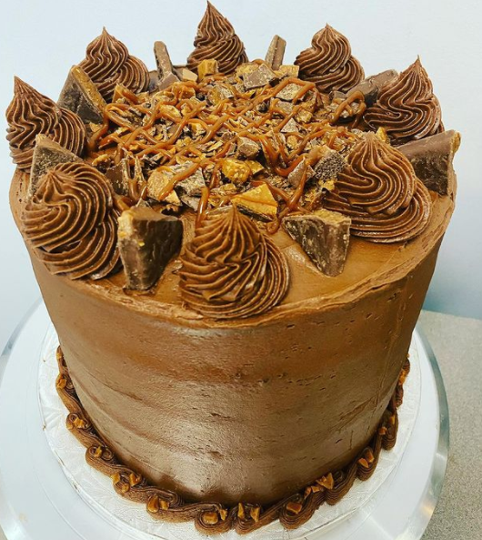 Skor Cake - Chocolate