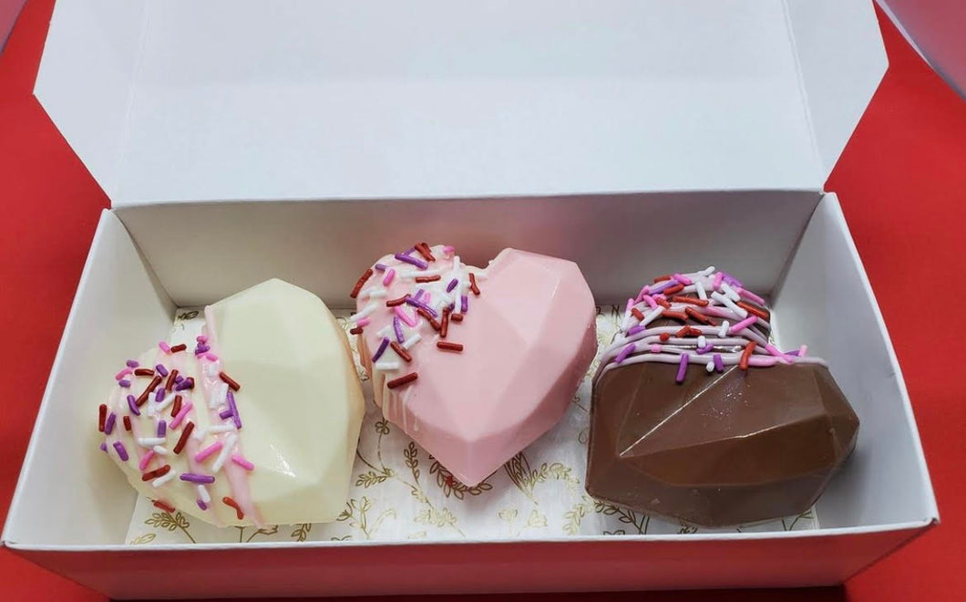 Valentine's Day Hot Chocolate Bomb 3-Pack